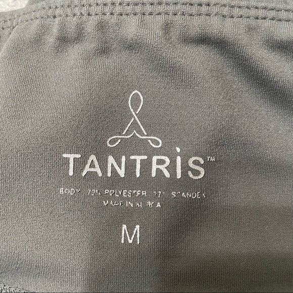 Tantris Mesh Cropped Leggings, Size M - Picture 4 of 6